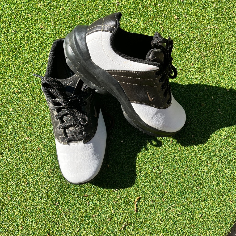 Nike SP-3 Saddle Jr Golf Shoe - Size 5Y - Picture 3 of 6